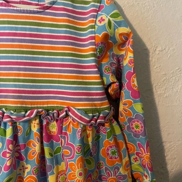 Hanna Andersson colorful long sleeve dress - Picture 3 of 5